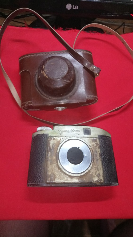 soviet vintage camera Estafeta (body) + case