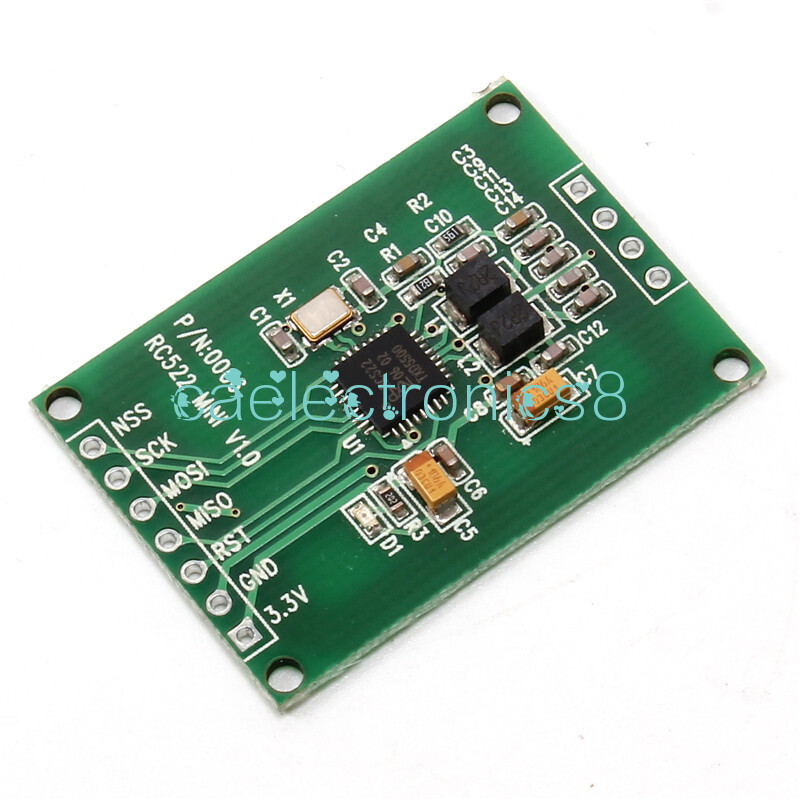 13.56MHz RC522 RFID Read Write Card Module I2C IC RFCard Inductive Module NEW