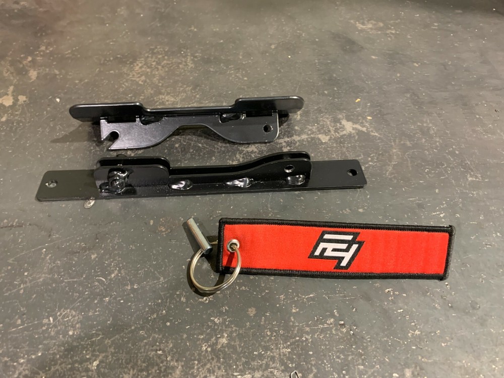 F4 Fabrication Quick release fire extinguisher bracket