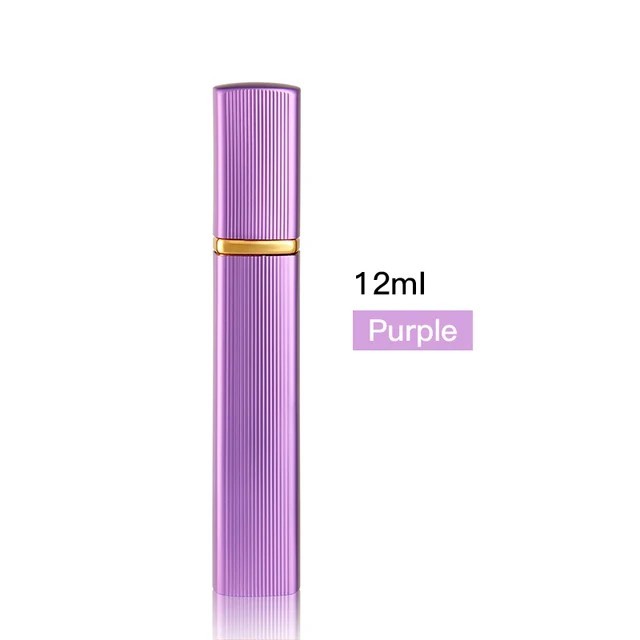 3PCS Empty Refillable Travel Glass Perfume Bottle With Spray Atomizer 12ml US