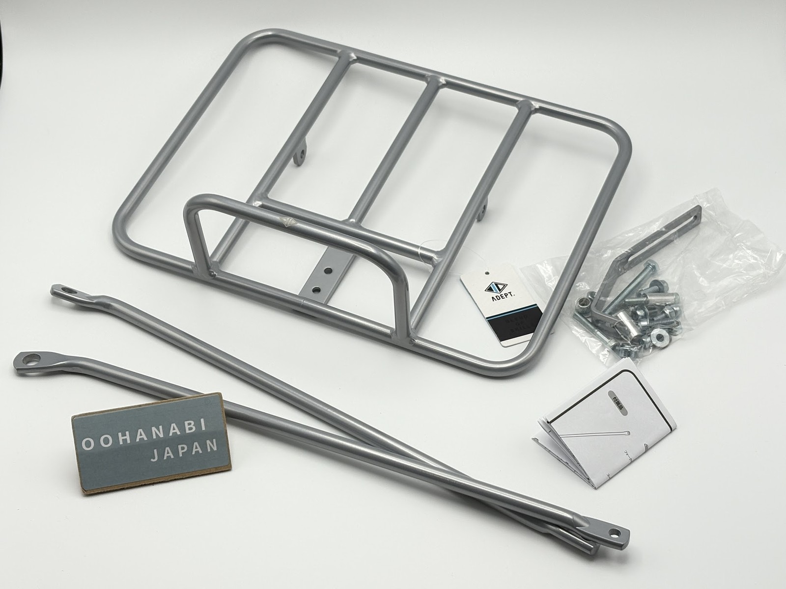 ADEPT Carrier Truss Porter Rack Silver Bicycle Accessories CAF02401 New