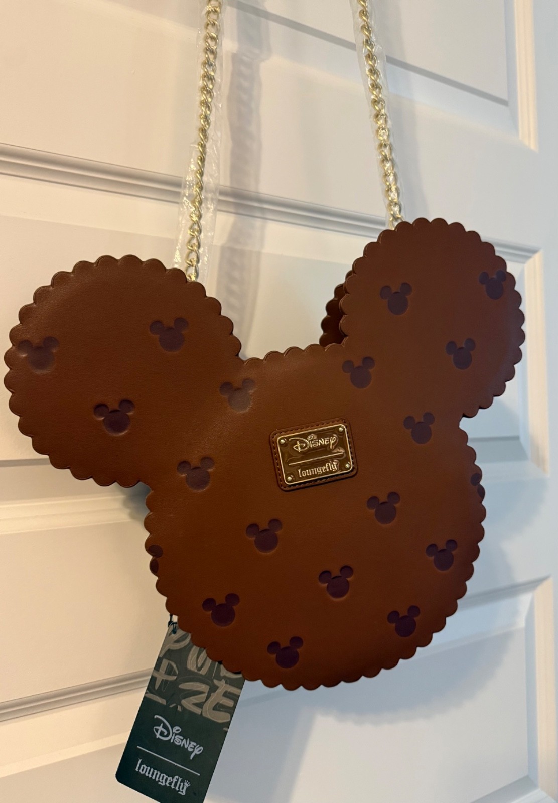 LOUNGEFLY DISNEY MICKEY MOUSE ICE CREAM SANDWICH WOMENS CROSSBODY PURSE BAG NEW