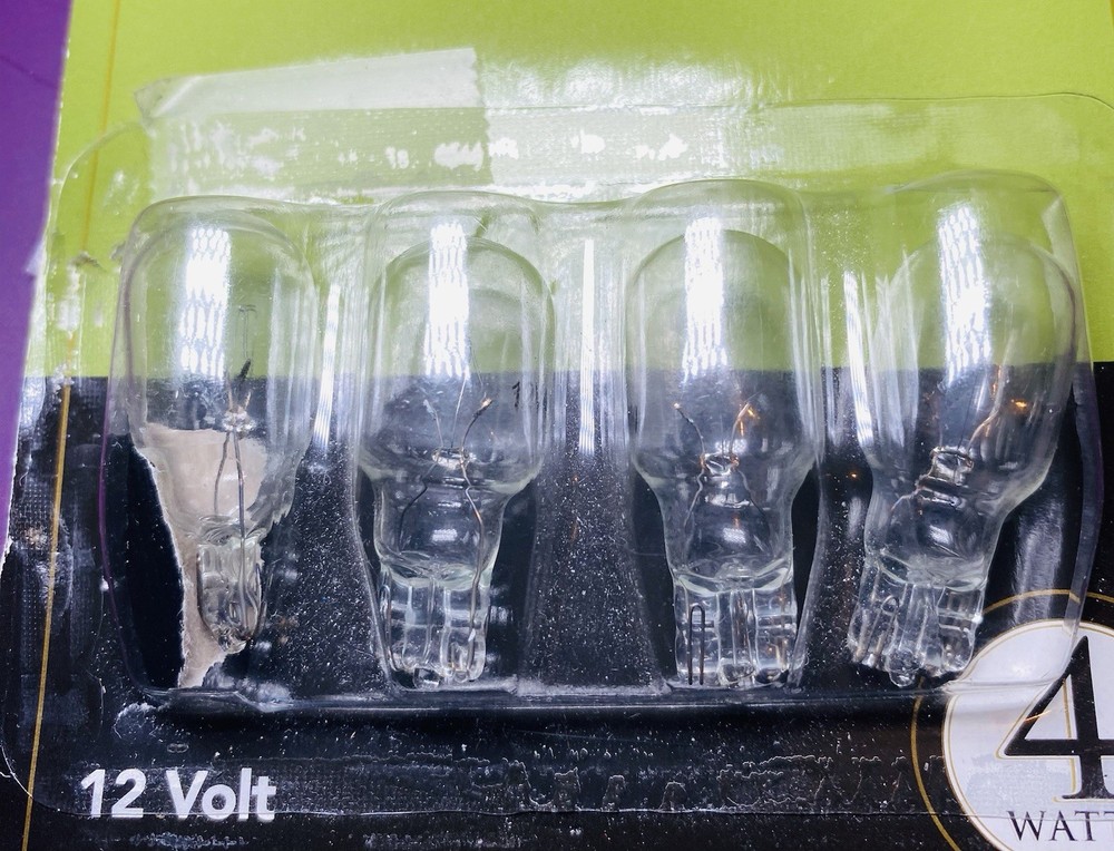 Moonrays 955043 Low Voltage Light Bulbs Clear 4 Pack