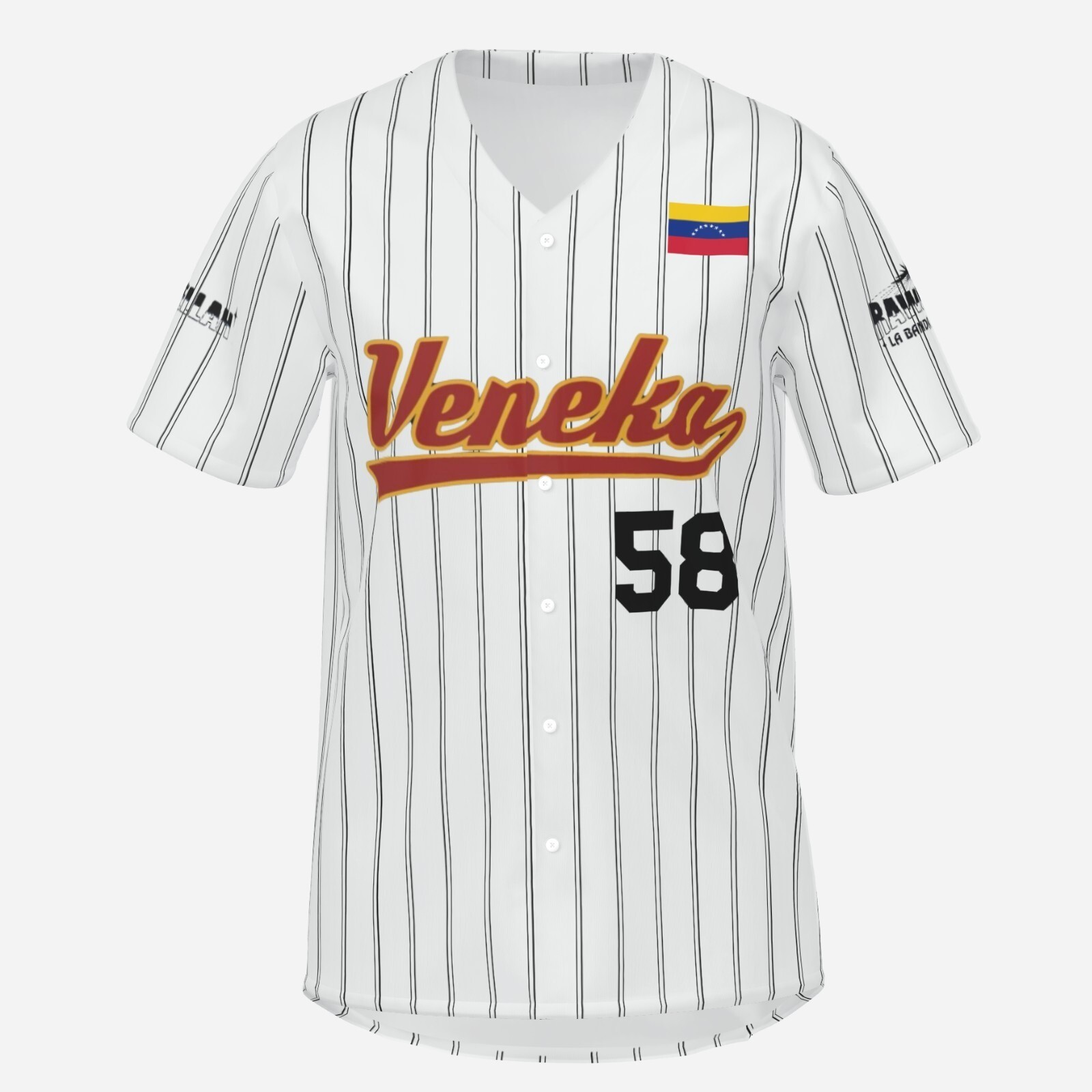 Venezuela - VENEKA SIFRINA camisa baseball shirt Replica 2024 SHIRT custom