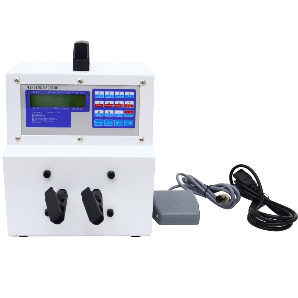 TECHTONGDA 110V Automatic Double Station High-speed Wire Twisting Machine#027311