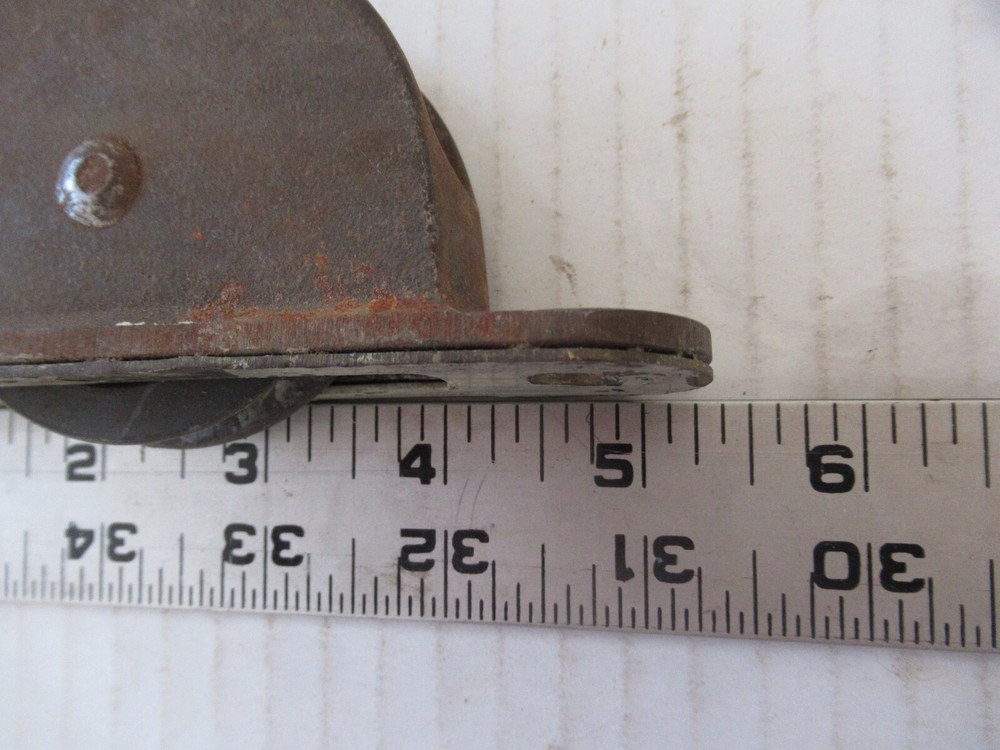 Window Roller/Pulley/Guide Unrestored as found Condition