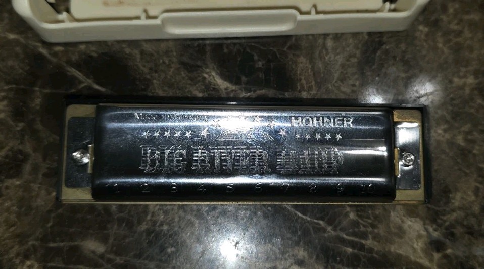 Hohner Big River Harp Harmonica With Case Made In Germany