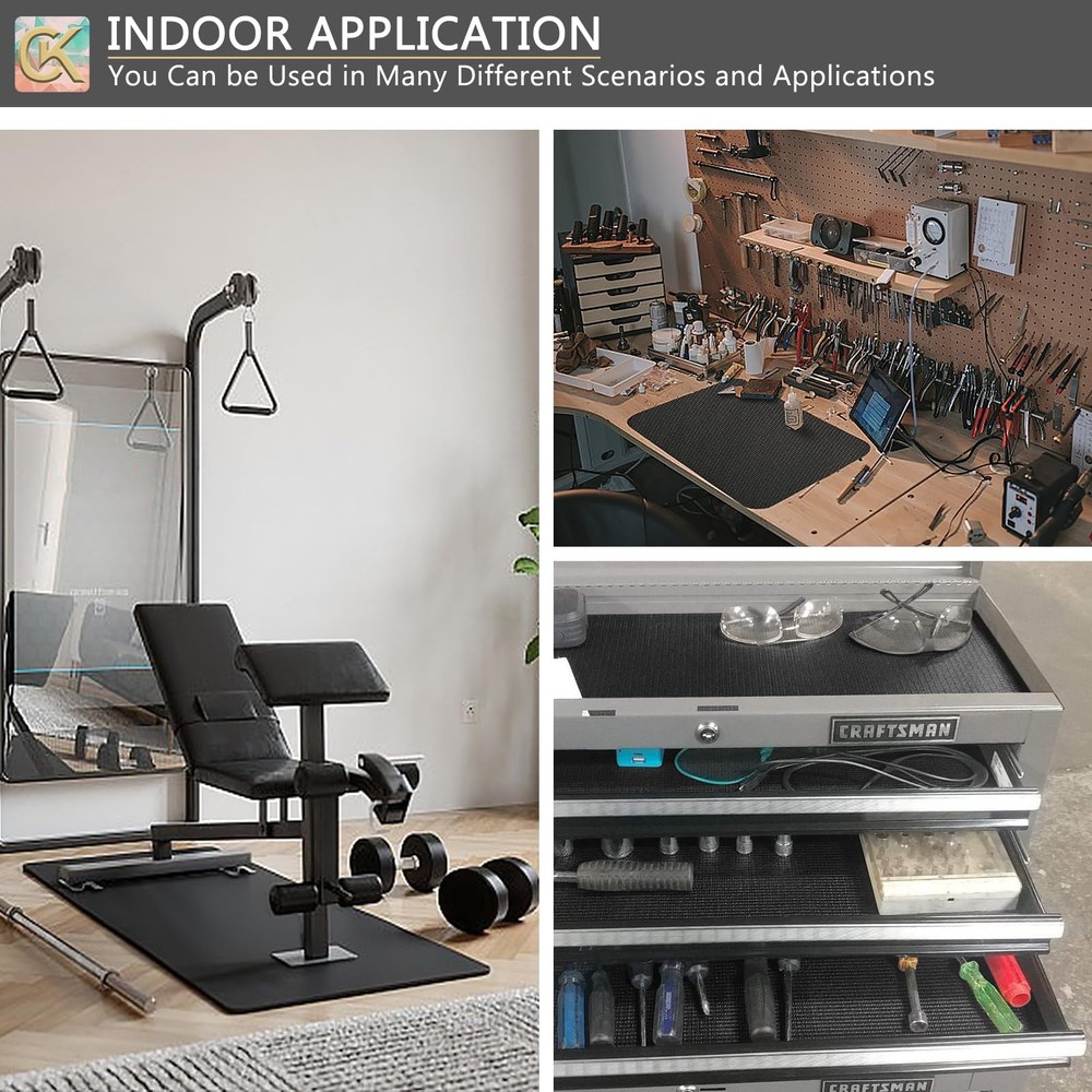 Foam Toolbox Liner Shelf Liner, Thickened Durable Pad Tool Box Mat for Protec...