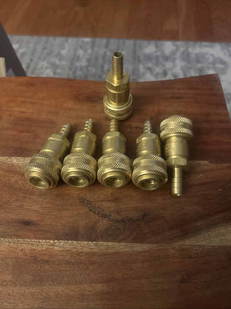 mcmaster carr 7 Quick Disconnect Hose Coupling Ms 3/8 Brass