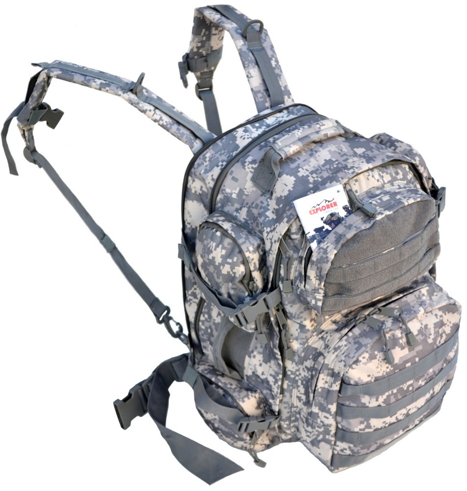 Explorer Tactical 3-Day Pack Backpack Rucksack ACU