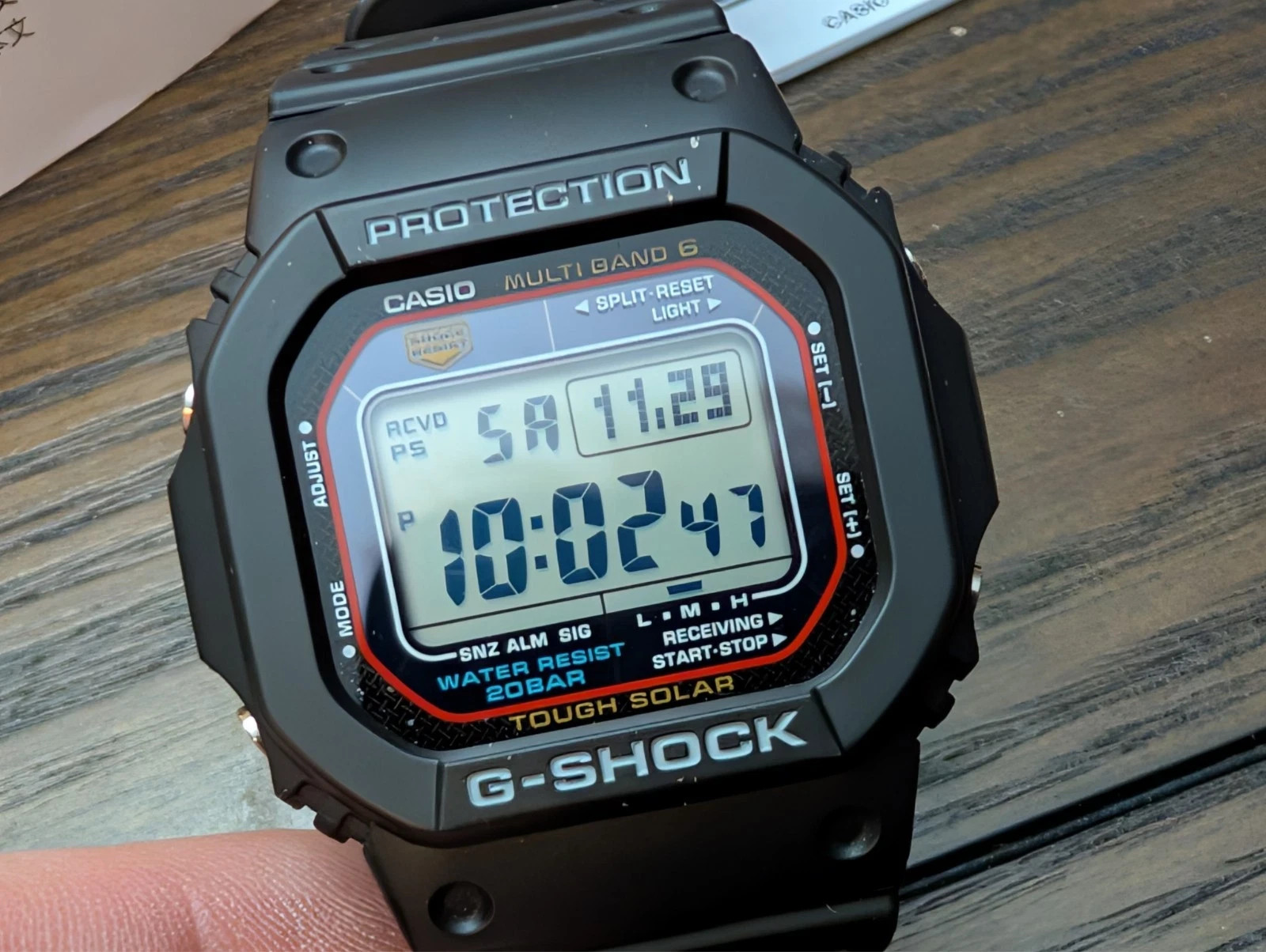 Casio G-Shock GW-M5610U Tough Solar Men's Watch Atomic Multiband 6 GW-M5610U-1