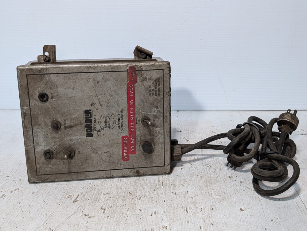 Dorner 44-01 control box, Solid State Operator, Motion Monitor