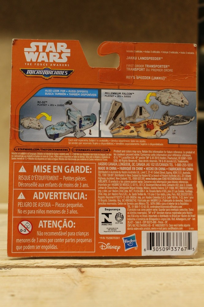 Star Wars Micromachines Set of Five