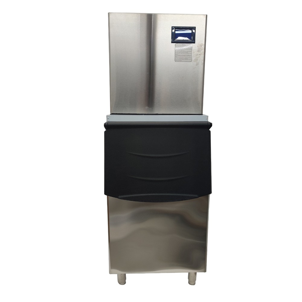 Ice Maker Automatic Commercial Ice Making Machine Storage Capacity 100KG 110V
