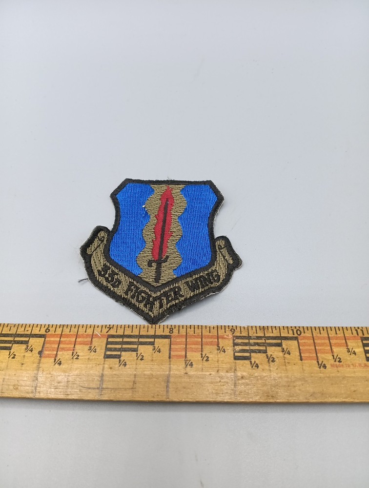 US853 33rd Tactical Fighter Wing Patch