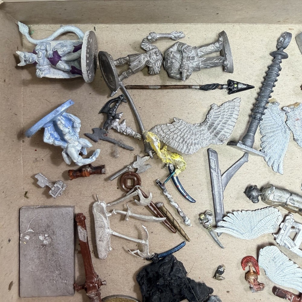Games Workshop Ral Partha Bits Spares Extras Weapons Shield Misc Metal Grenadier