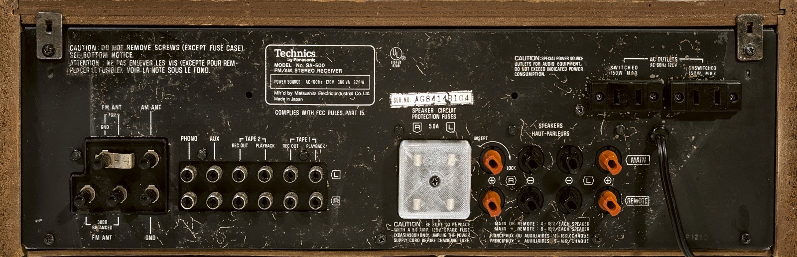 🔥【PRO SERVICE】Technics SA-500 Stereo 110W Receiver~XSTR/LED MODS~SAVE💥GUARANTY