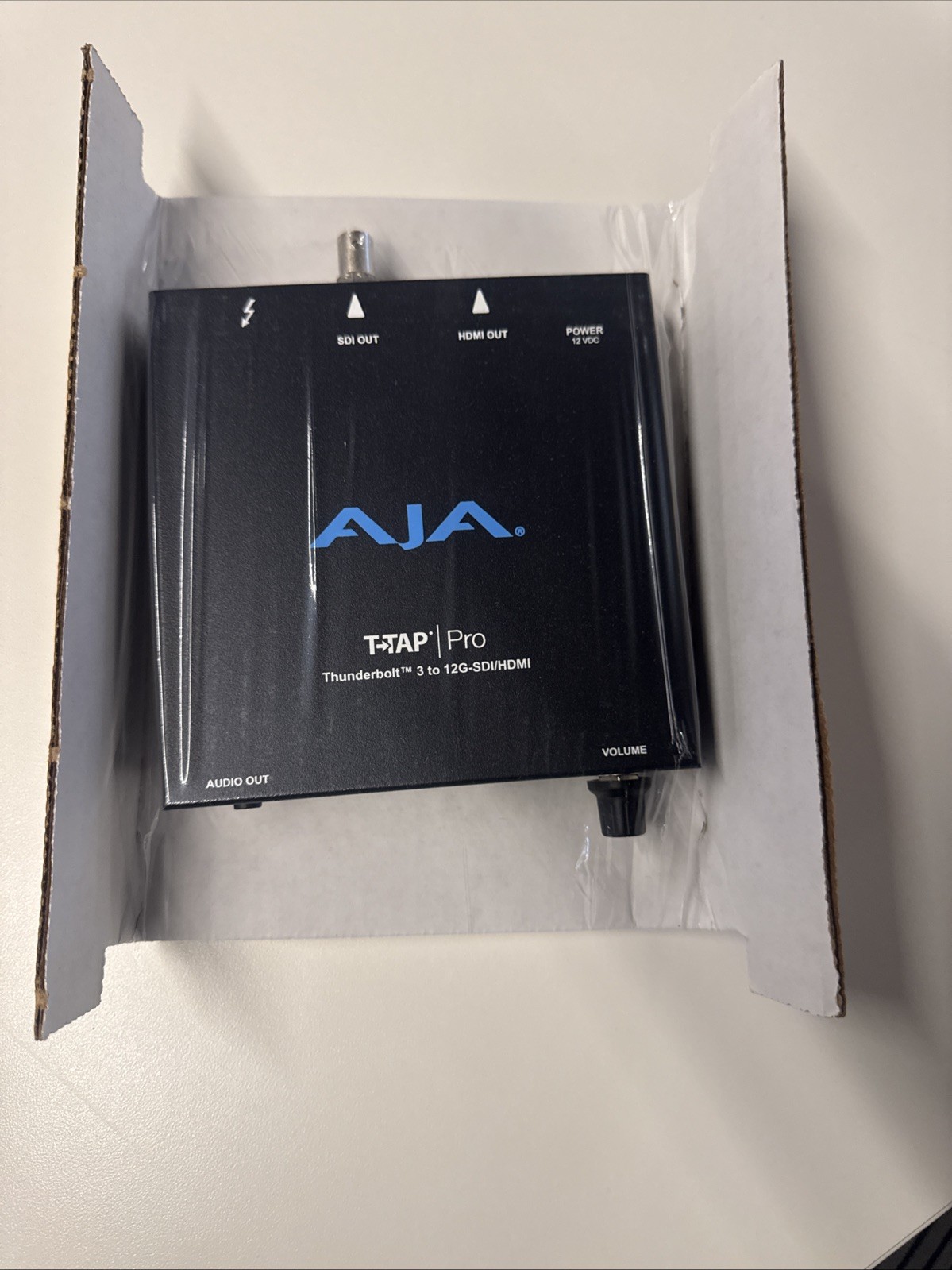 AJA T-TAP-PRO-R0 Thunderbolt Monitor Output 4K HDR 12G-SDI HDMI 2.0