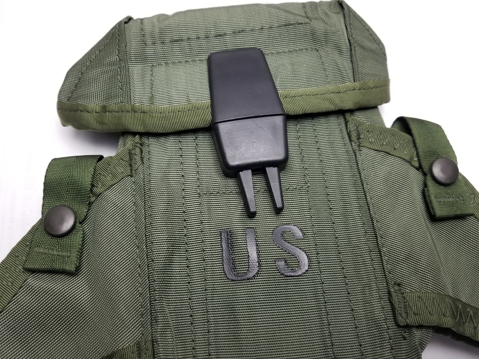 US Military Alice Magazine Pouch LC1 Small Arms Ammo Case Green 30 Mag MINT