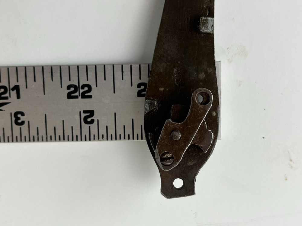 Antique Side Lock Assembly Main Spring Action Percussion rifle Janssen & Sons