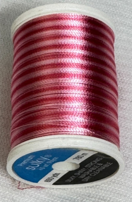 Sulky 40 wt rayon thread variegated Col.2101- 850 yard spools