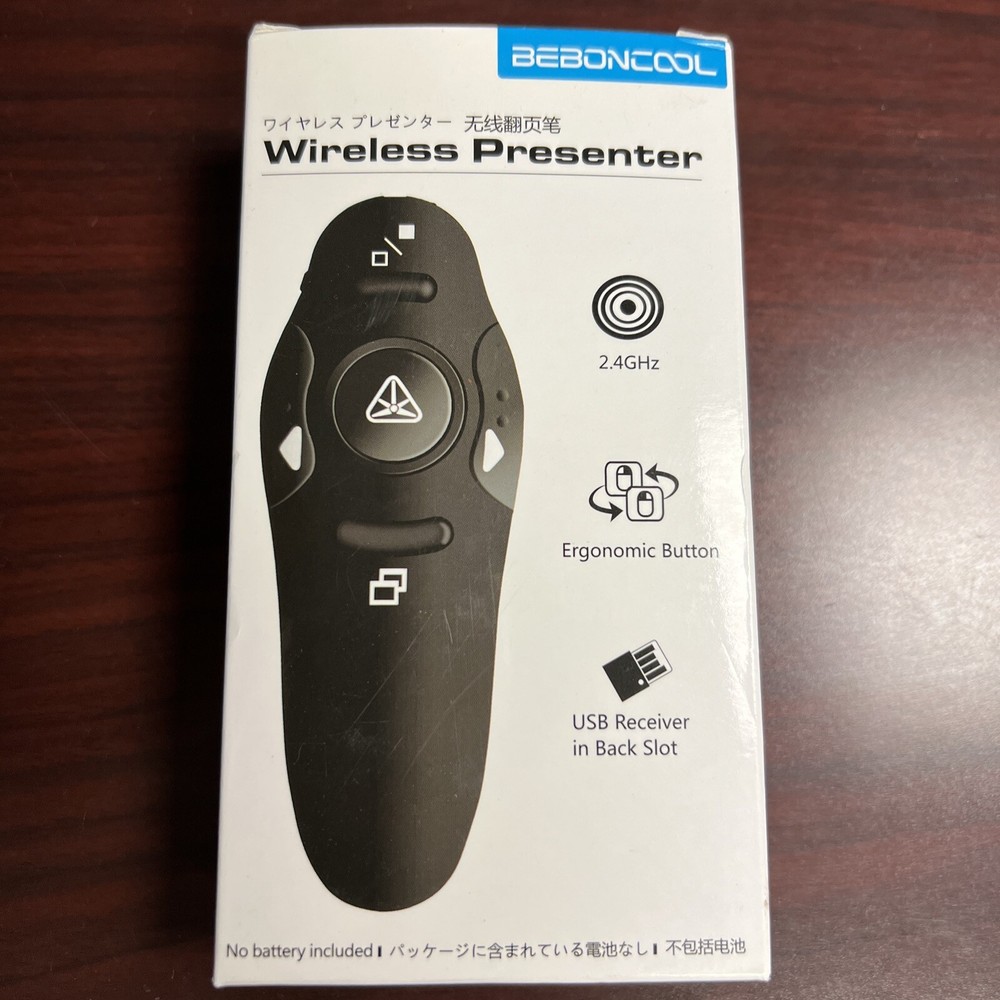Power point Presentation Remote Control Wireless USB PPT Presenter Laser Pointer