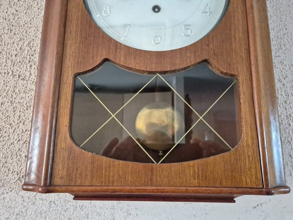 Junghans German Westminster chime wall clock ( 0743 )