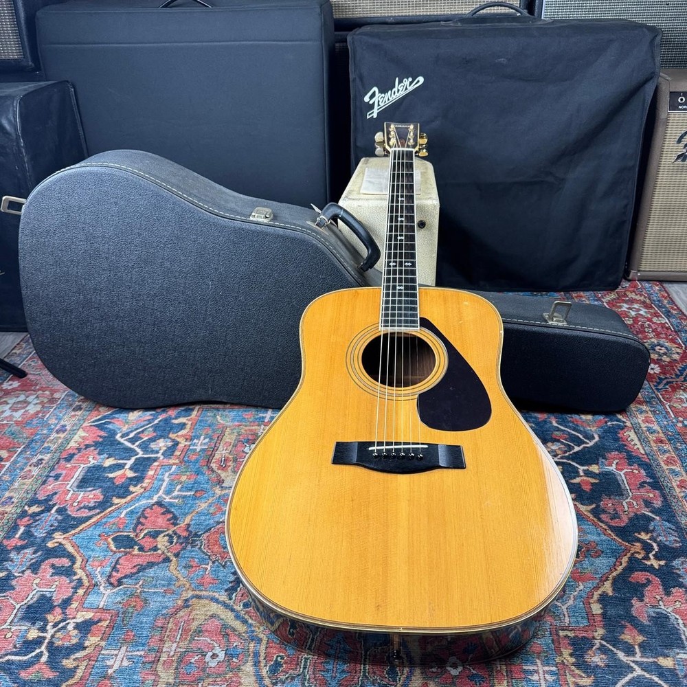 Yamaha L6 Solid Top Dreadnought w/Hard Case - 1982