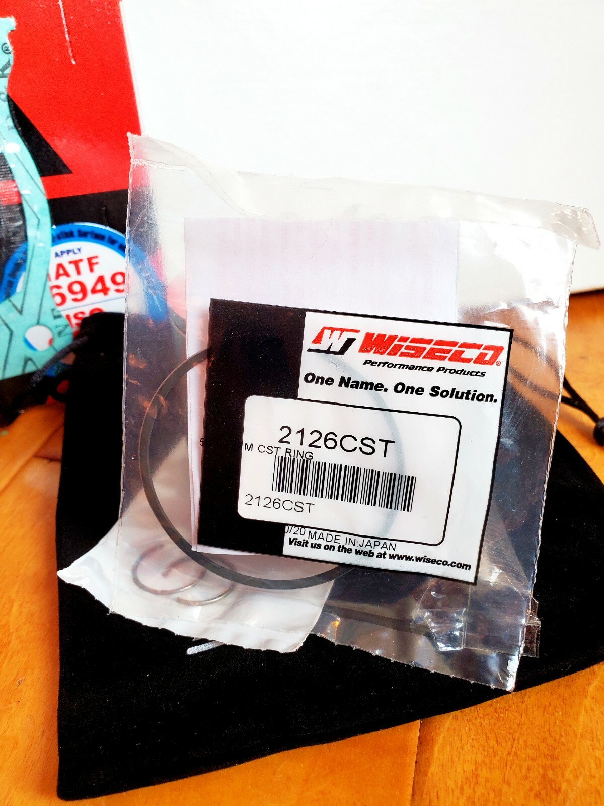 Wiseco Piston Kit & Tusk Top End Gasket Set Yamaha 1998-2001 YZ 125 54mm