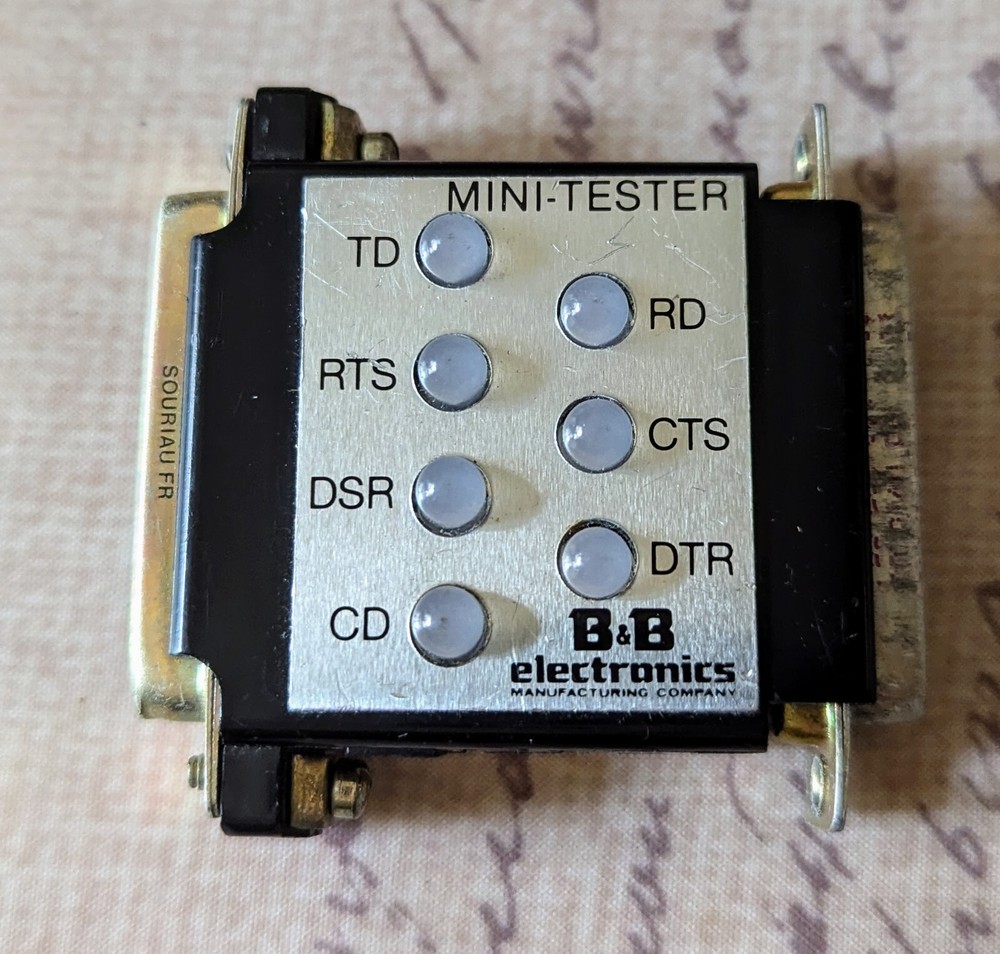 B&B Electronics RS-232 Mini Electronic Old Stock Tester
