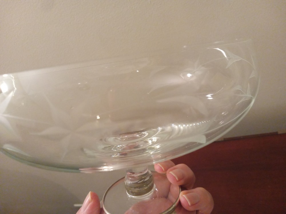 Compote Bowel with Silver Base