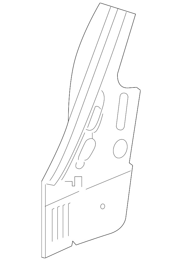 Genuine GM Driver Side Quarter Panel Extension 84577922