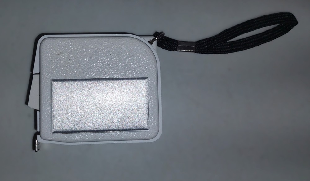 White Tape Measure (w/ black loop)