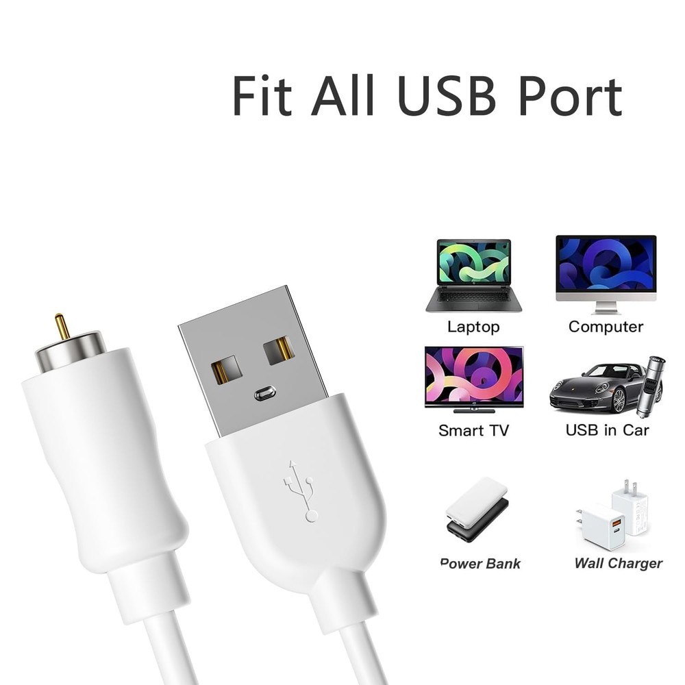 Magnetic Charging Cables, Replacement USB DC Charger Cable, Adapter...