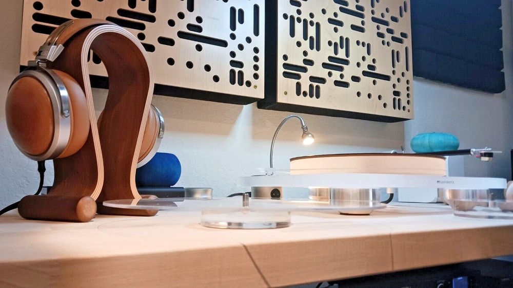 Record Holder - Transit Platter - Record Valet -Solid Acrylic