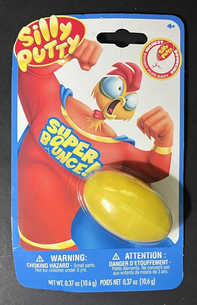 Silly Putty Superbounce Yellow Egg
