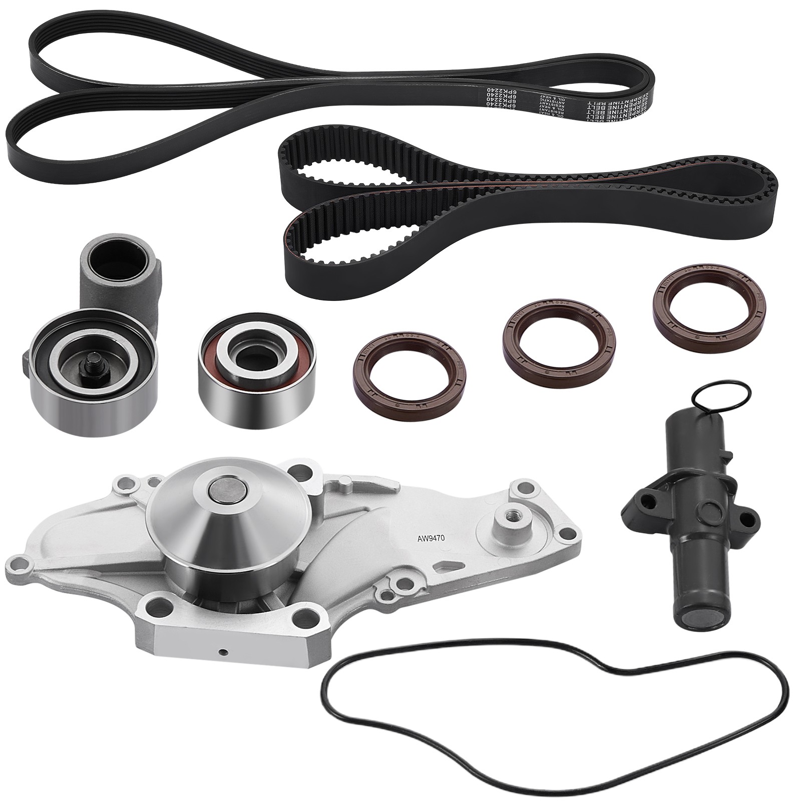 Timing Belt Kit and Water Pump set For Honda Pilot 2005-2015 3.5L V6