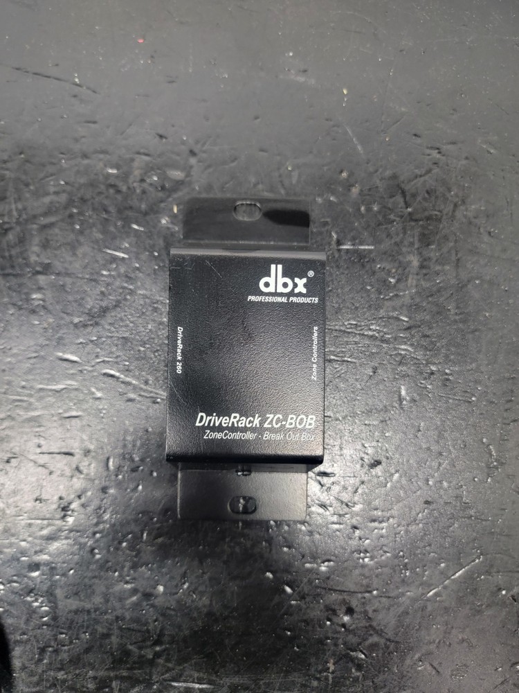 MINT! DBX DriveRack ZC-BOB ZoneController Break Out Box - TESTED