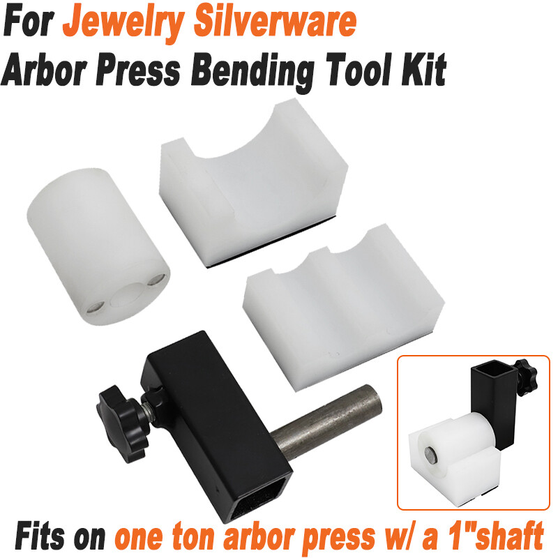 For Silverware Arbor Press Bending Tool Fits On One Ton Arbor Press w/ a 1"Shaft