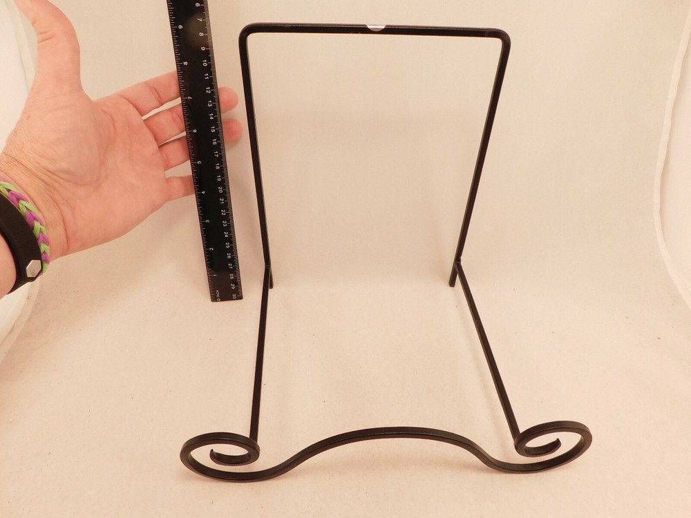 Extra Large XL Black Iron Display Easel Stand