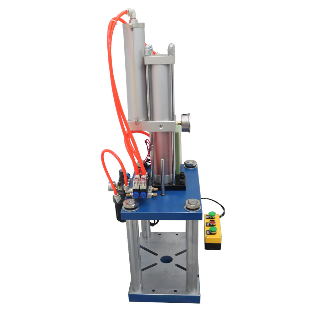 6614Lbs/3Ton Pressure Pneumatic Punch Press Machine with Display Controller 110V