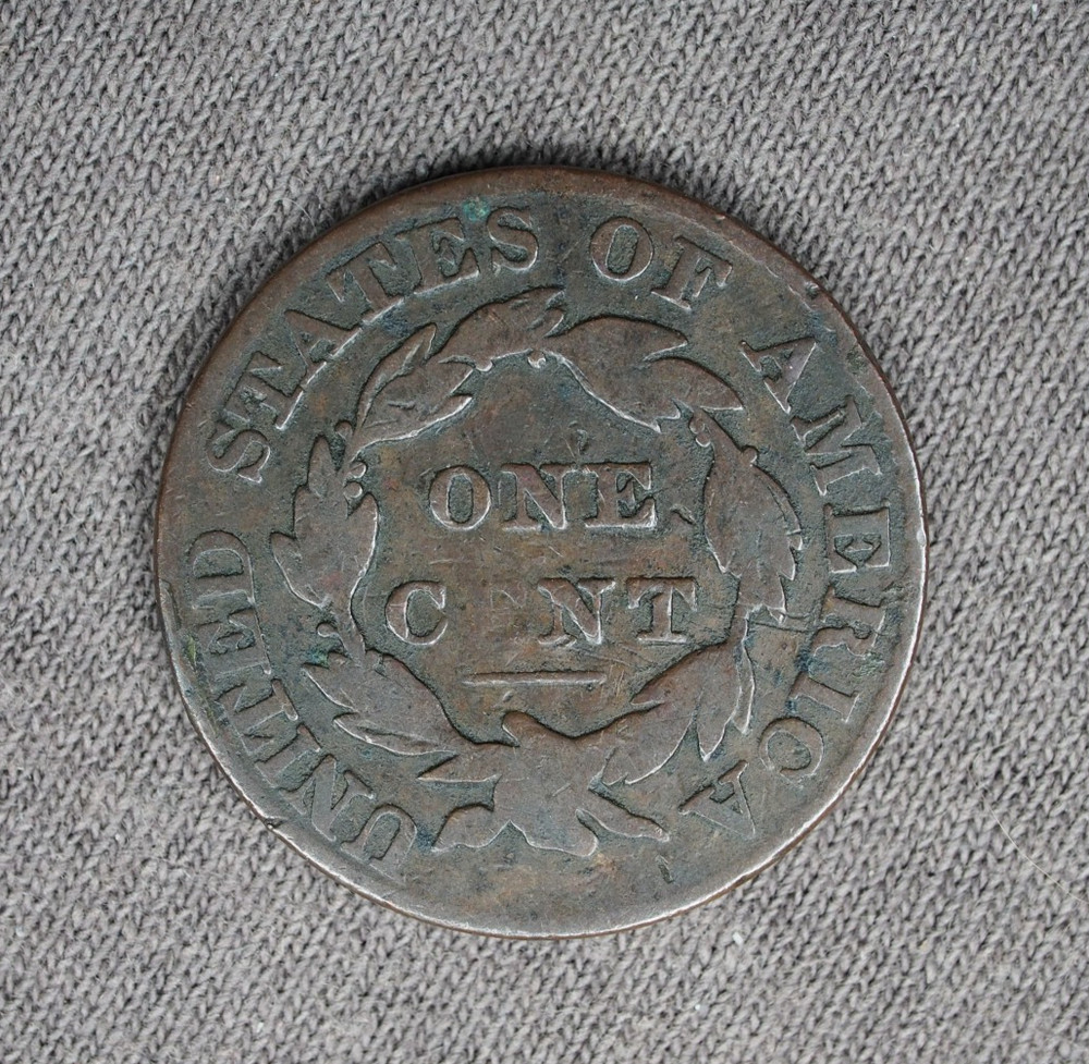 1829 large letters Coronet Head Large Cent US mint copper 1c #2