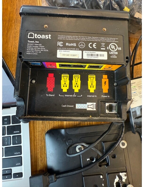 ENTIRE Toast POS system (Working Condition)