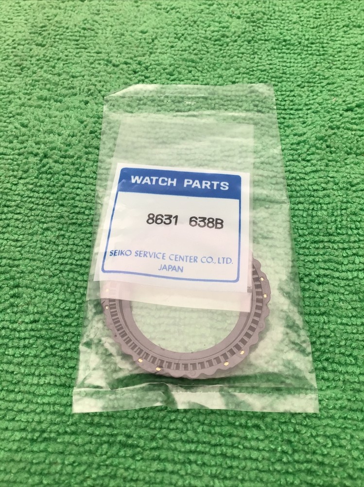 Seiko Genuine Bezel 8631 638B, NOS