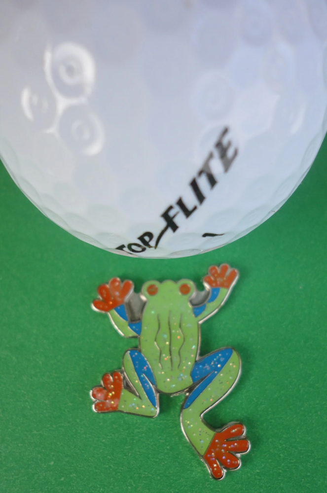 Tree Frog Ball Marker