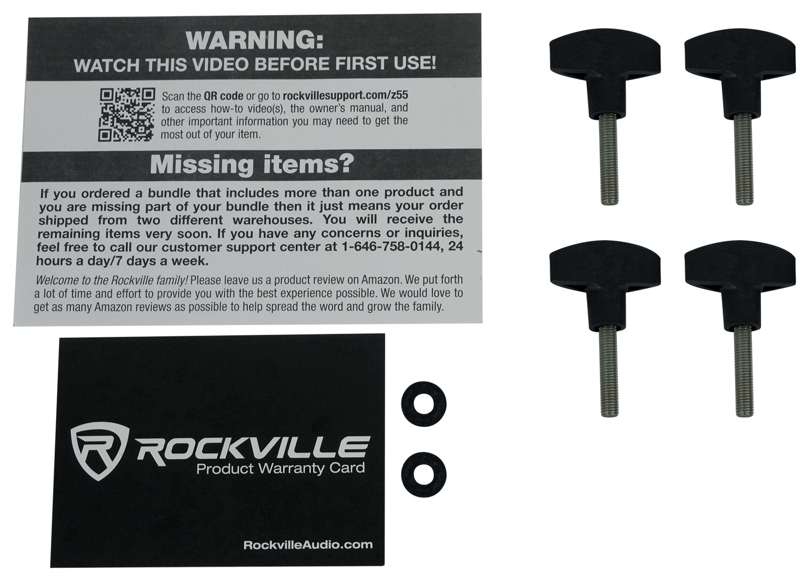 Rockville Z55 Z-Style 2-Tier Keyboard Stand+Travel Bag Adjustable Height + Width