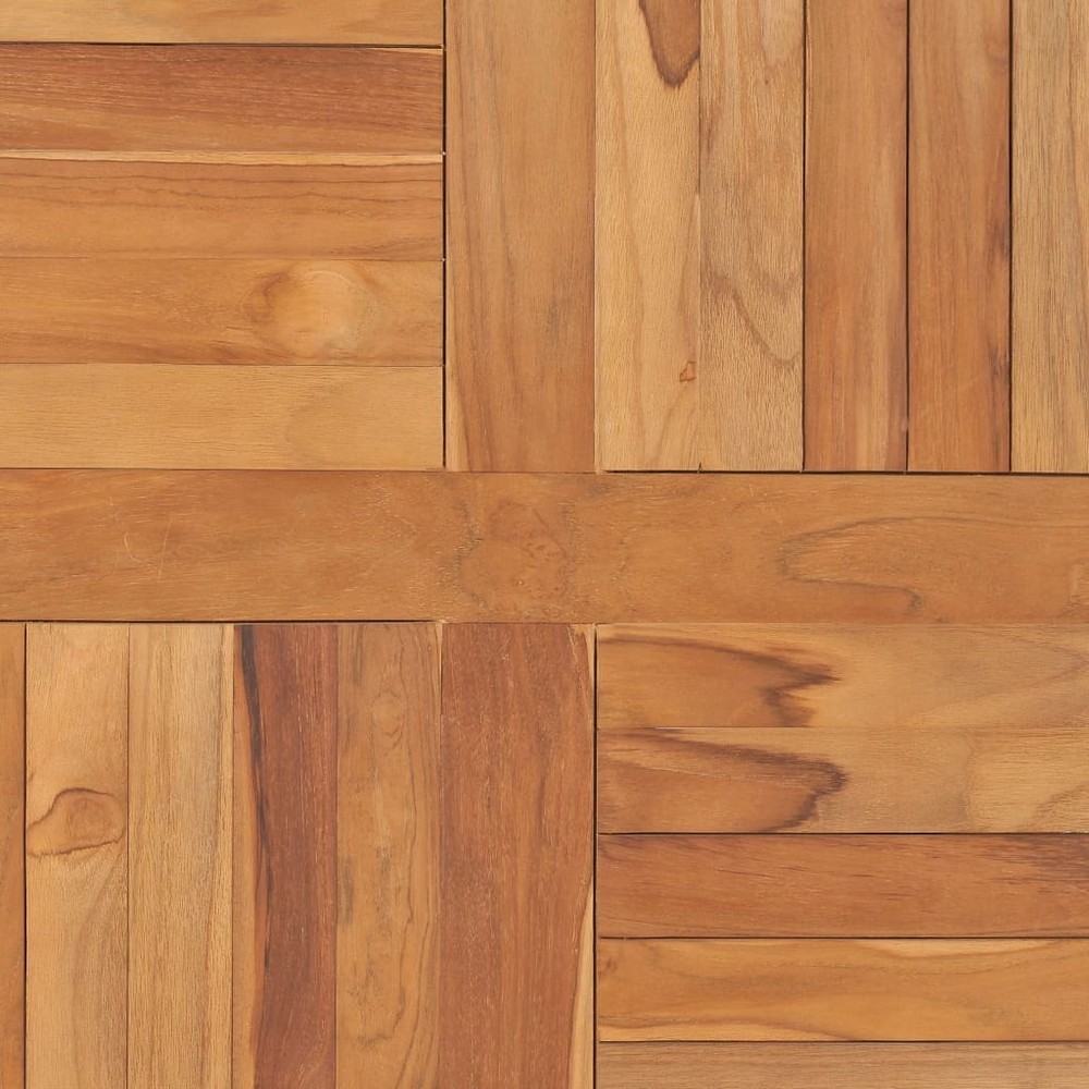 Table Top Teak Solid Teak Wood 31.5x31.5 in Durable Table Top