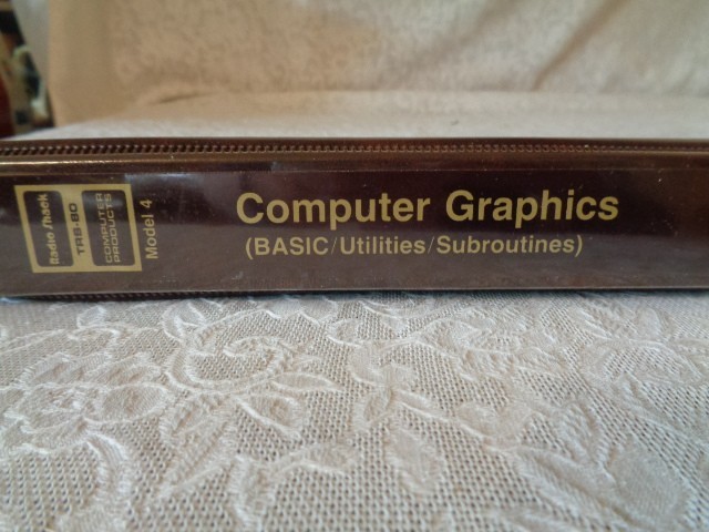 TRS - 80 Model 4 Computer Graphics w/Diskette Catalog No. 26-1126