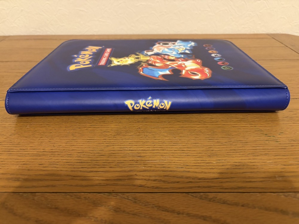 Pokemon base set - Zip Binder 360 spaces Leather - Side Loading