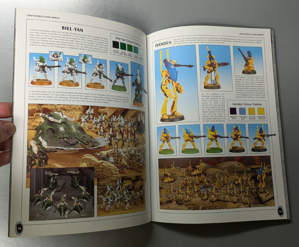 Codex Craftworld Eldar Supplement Softcover Warhammer 40,000 40K 3rd Ed Lot Set